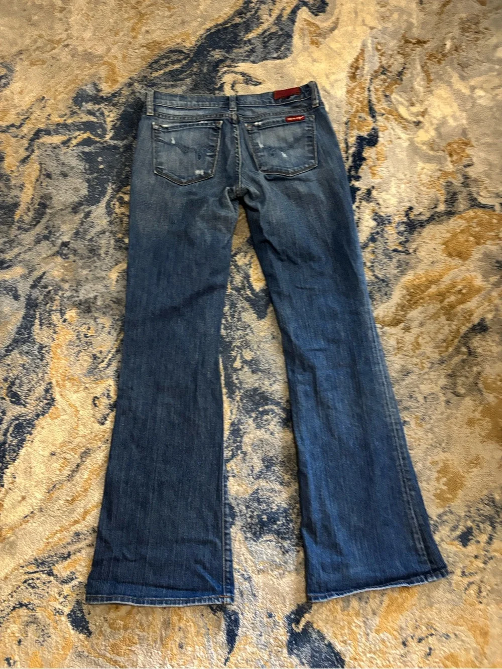Classic Women's Blue Bootcut Jeans